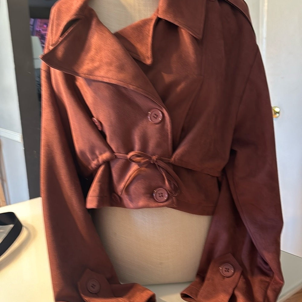 Forever 21 Brown👜🚪😀☺️ Women's Jacket